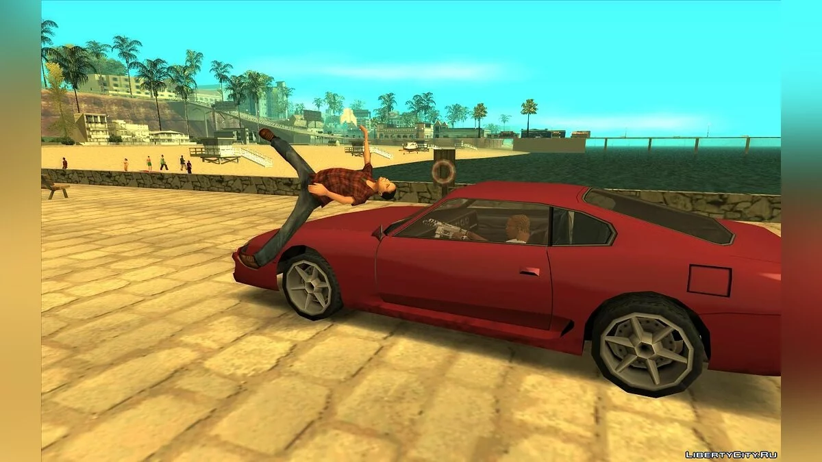 Ragdoll Bullet Physics + исправление (Реалистичная физика) / GTA San Andreas