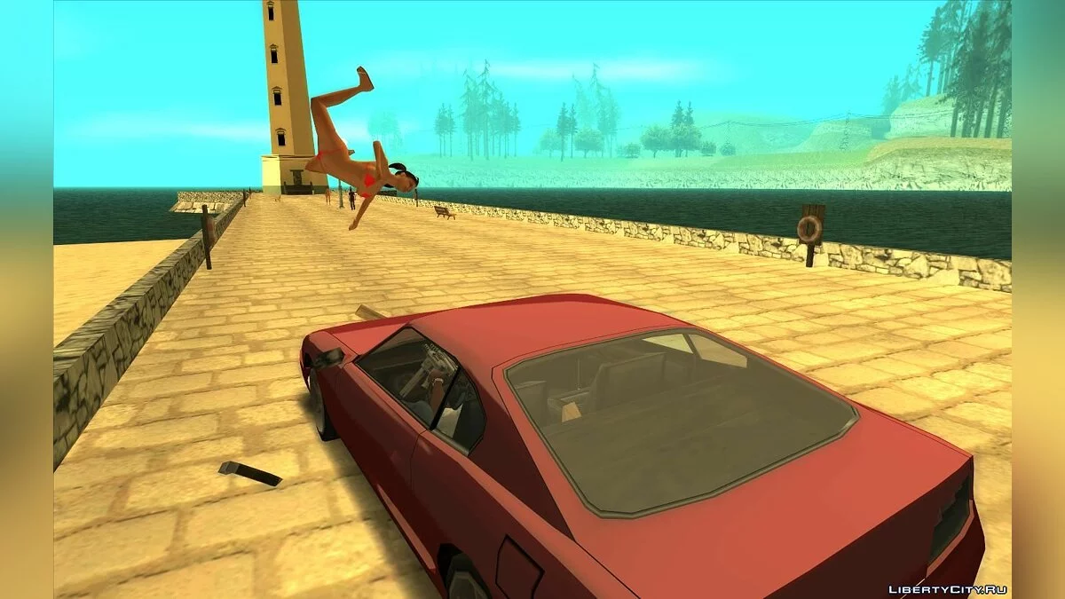 Ragdoll Bullet Physics + исправление (Реалистичная физика) / GTA San Andreas