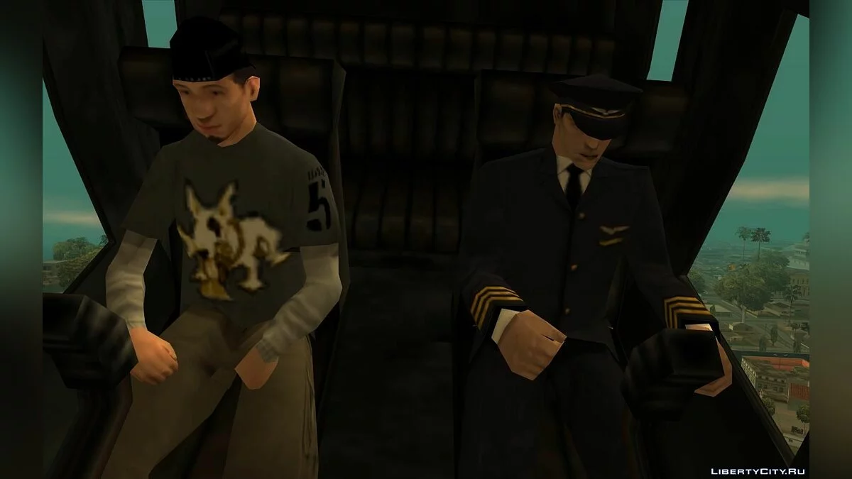 HeliFix - пілоти у вертольотах / GTA San Andreas