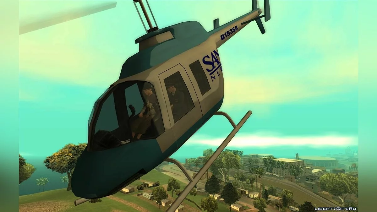 HeliFix - пілоти у вертольотах / GTA San Andreas
