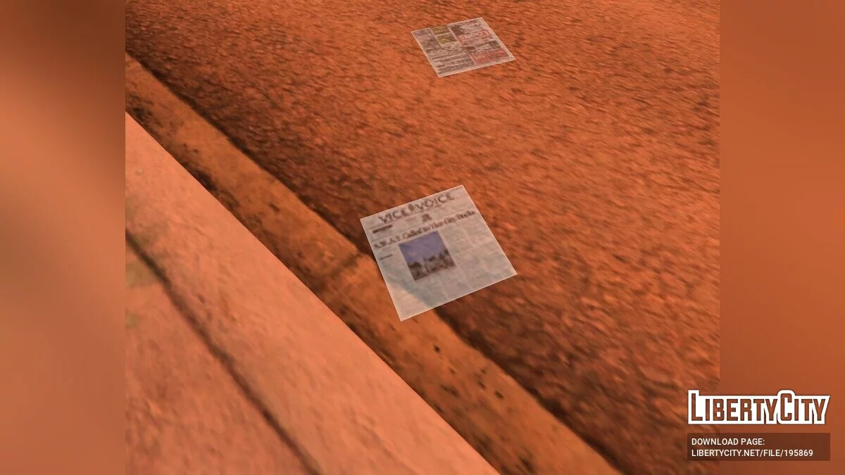 القمامة على الطرق كما في GTA 3 / GTA VC / جي تي إيه سان أندرياس