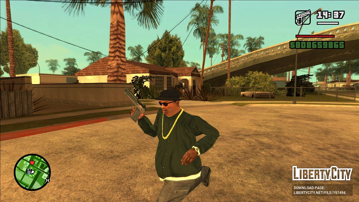 Stories Sprinting - Бег с тяжёлым оружием / GTA San Andreas