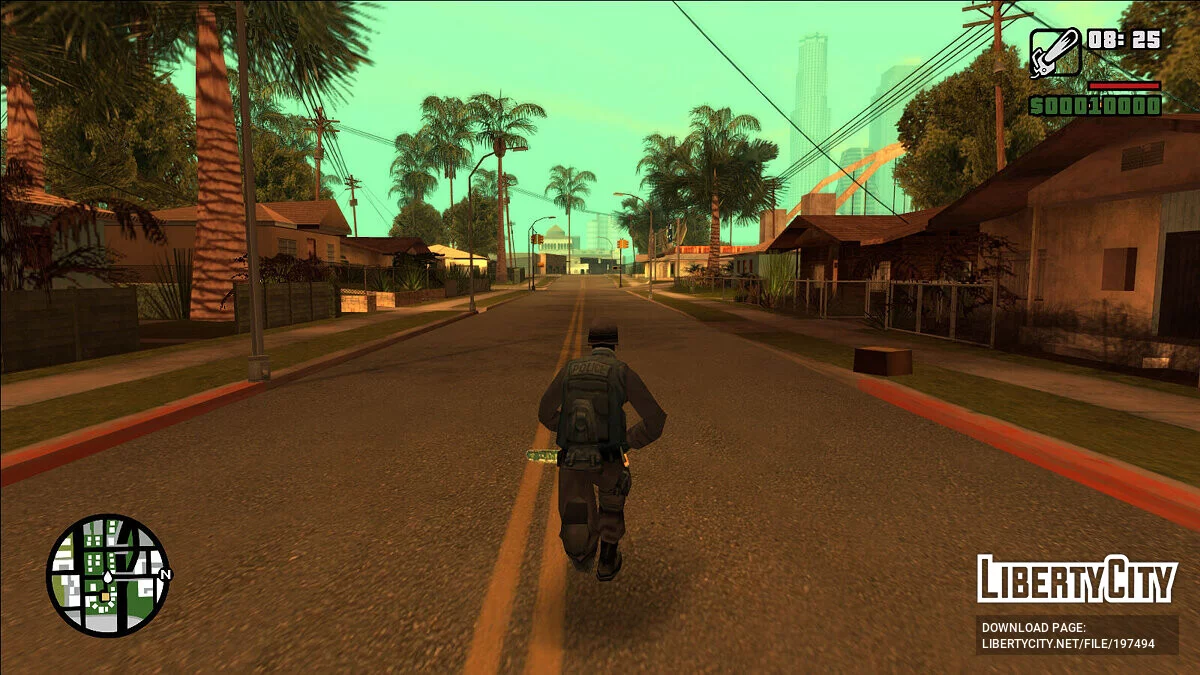 Stories Sprinting - Бег с тяжёлым оружием / GTA San Andreas