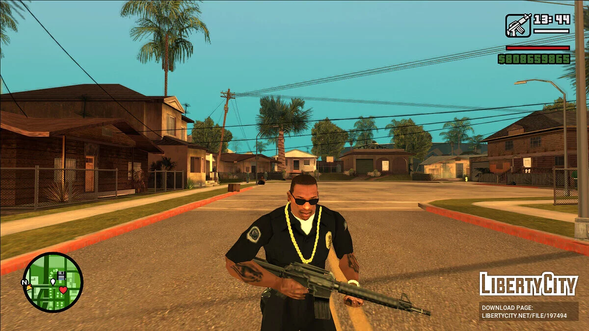 Stories Sprinting - Бег с тяжёлым оружием / GTA San Andreas