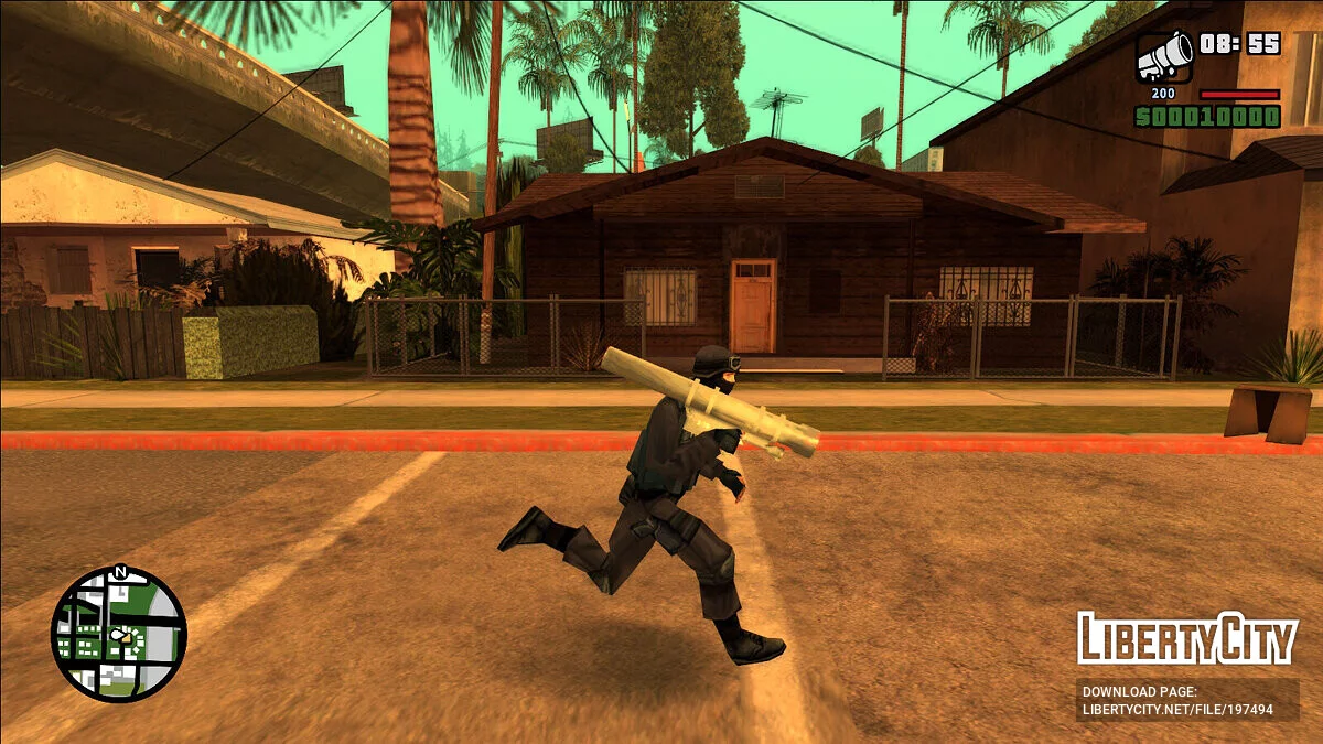 Stories Sprinting - Бег с тяжёлым оружием / GTA San Andreas