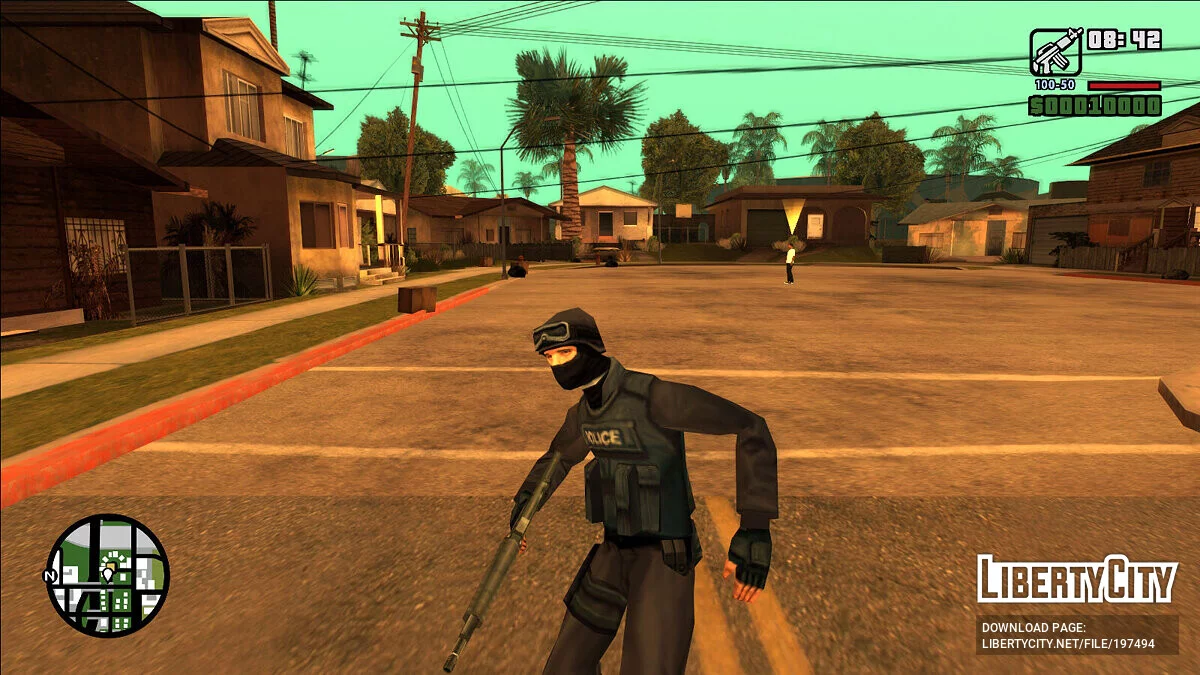 Stories Sprinting - Бег с тяжёлым оружием / GTA San Andreas