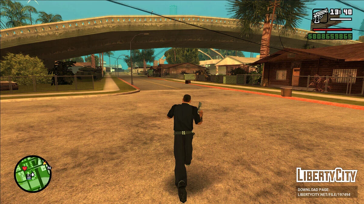 Stories Sprinting - Бег с тяжёлым оружием / GTA San Andreas