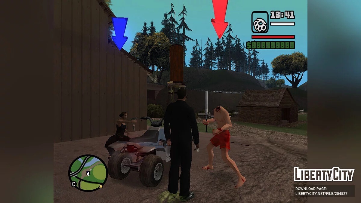 Vice City Tarzı İşaretçiler / GTA San Andreas