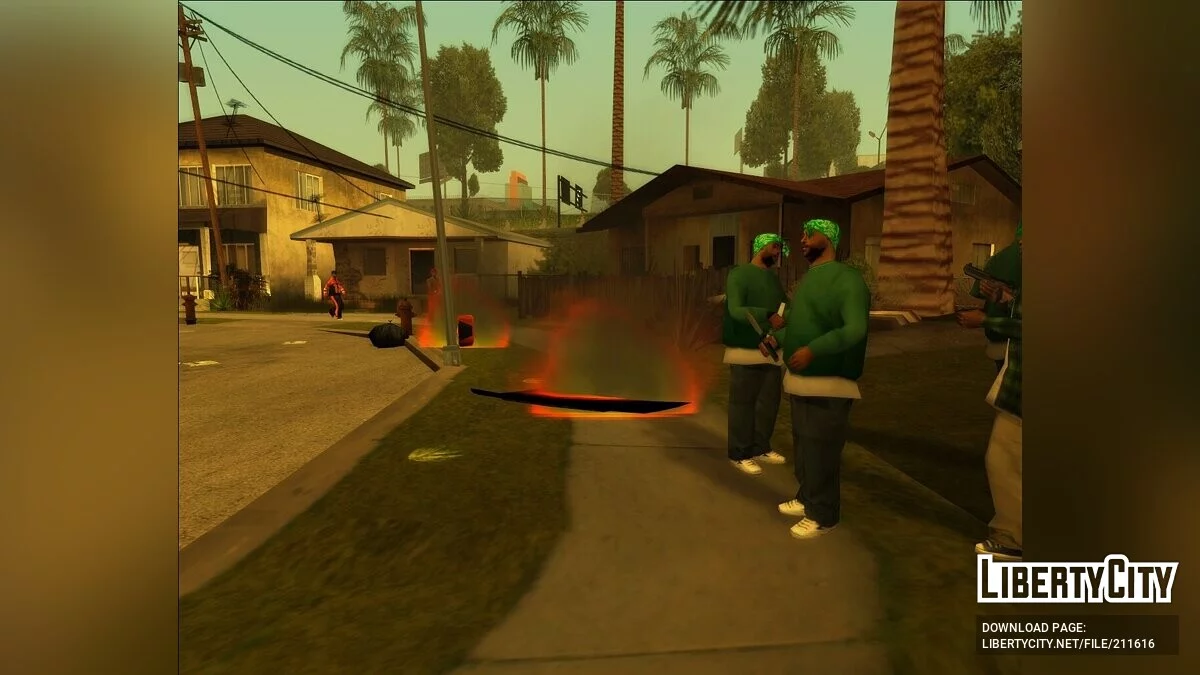 Пожежі та вогонь / GTA San Andreas
