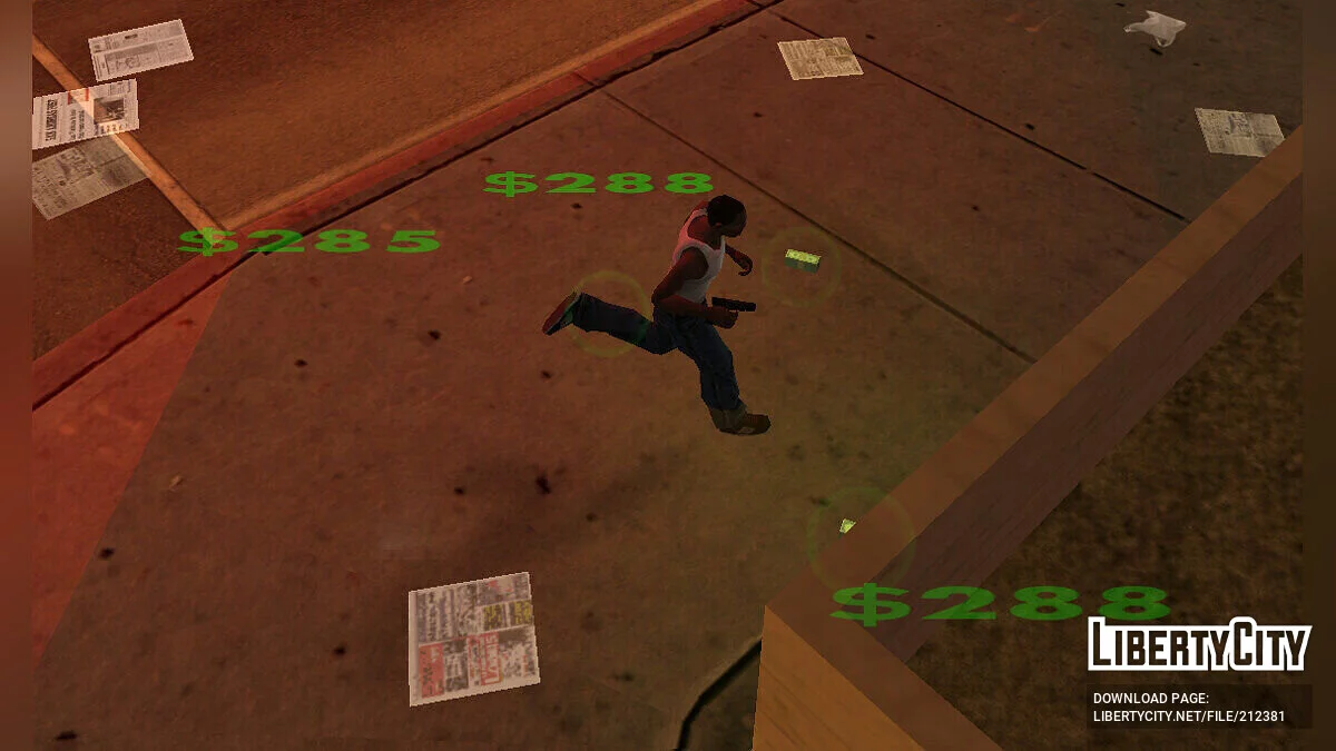 Message d'argent / GTA San Andreas