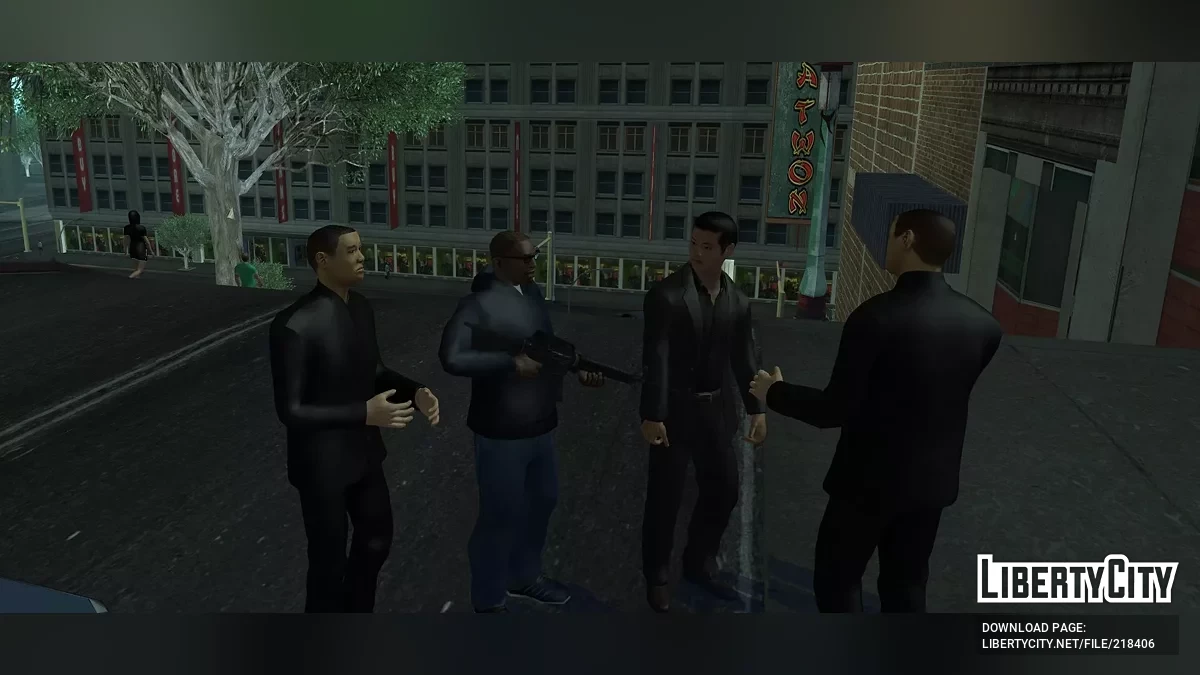 Behebung von Dialogen mit Banden / GTA San Andreas