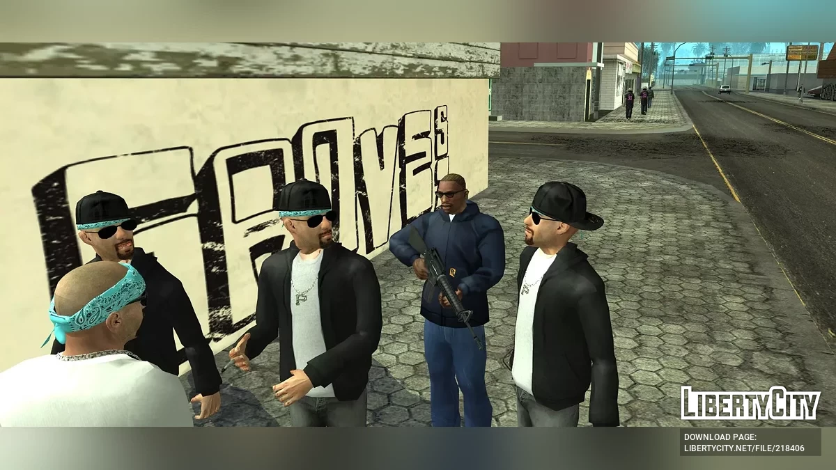 Behebung von Dialogen mit Banden / GTA San Andreas
