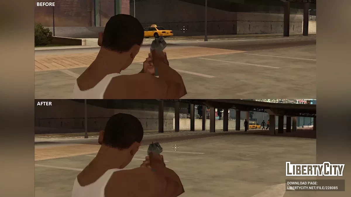 中心瞄准 / GTA San Andreas