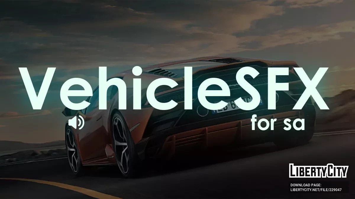 VehicleSFX / GTA San Andreas