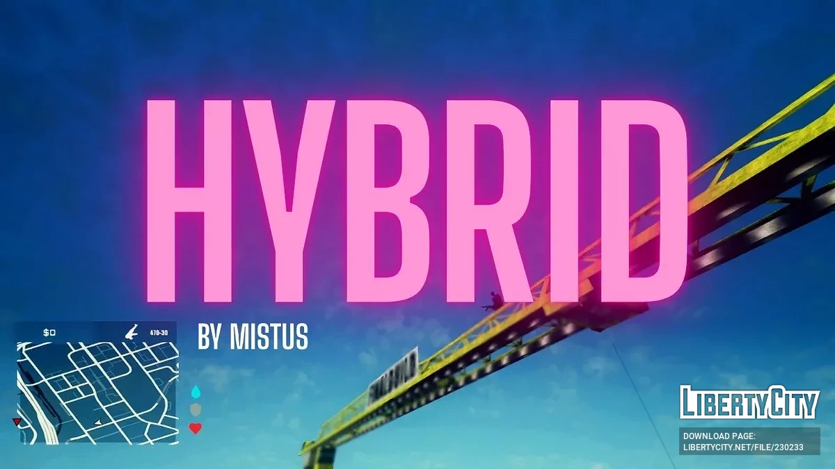 Hybrid HUD / GTA San Andreas