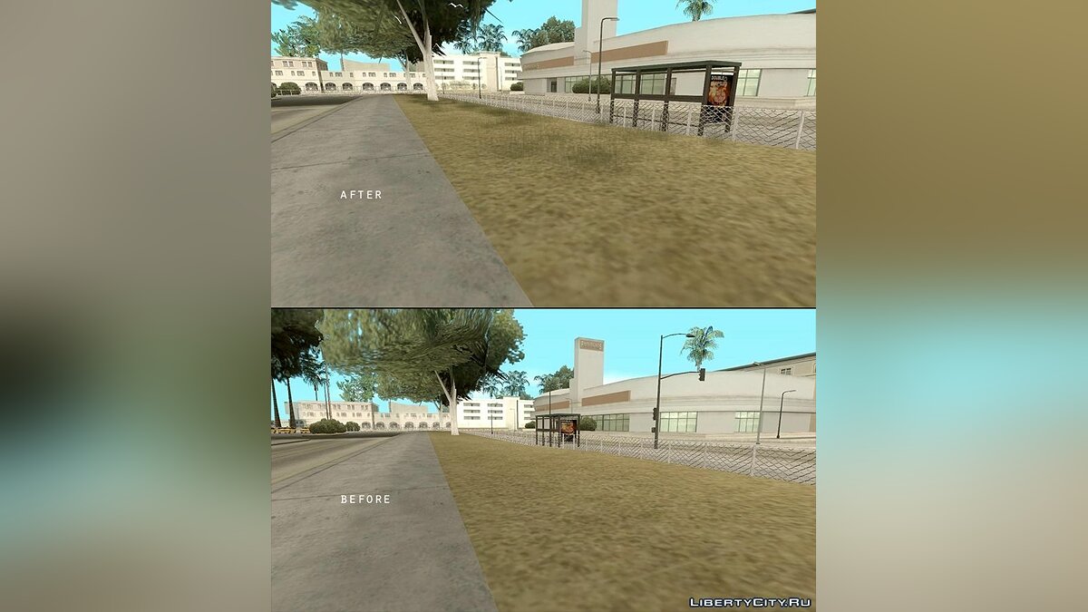 SAMP Grass для GTA San Andreas - Картинка #1