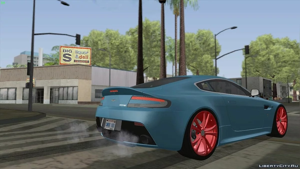 Aston Martin V12 Vantage / GTA San Andreas