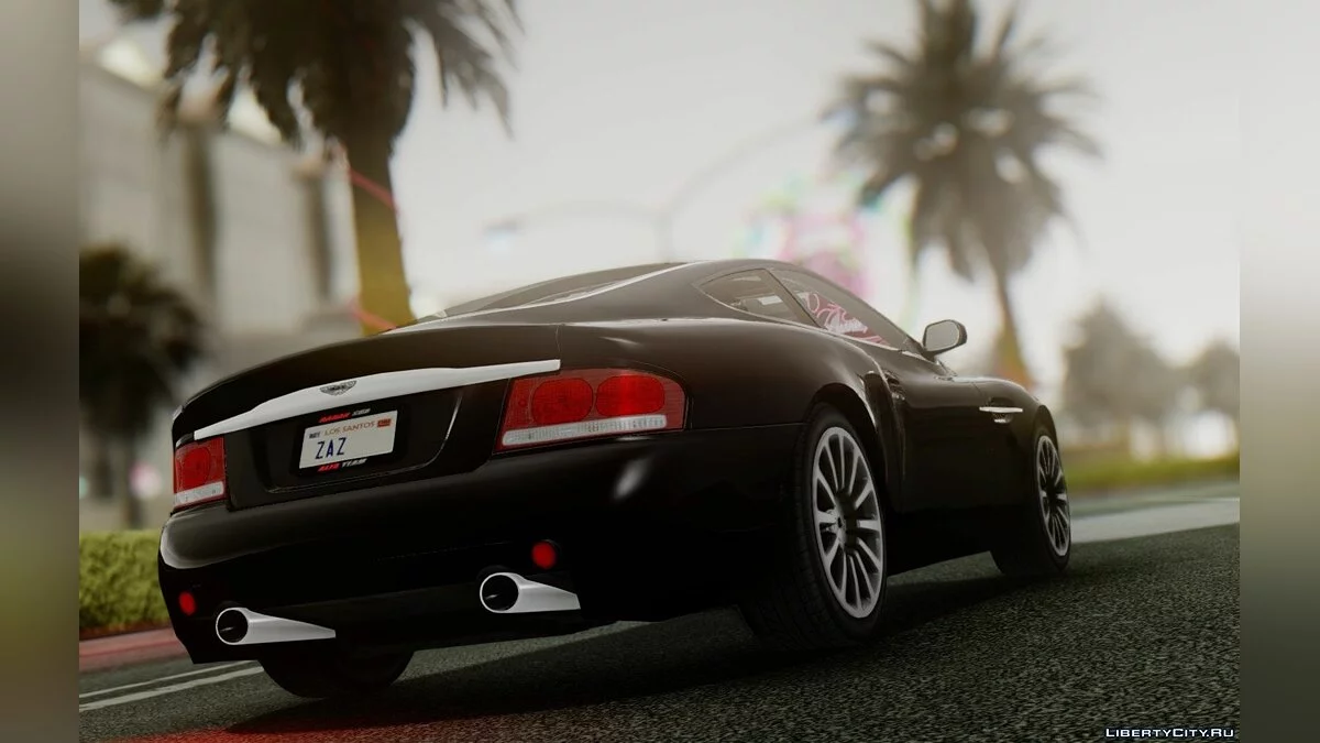 Aston Martin V12 Vanquish 2001 V1.0.1 / GTA San Andreas