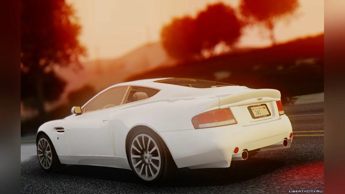 Aston Martin V12 Vanquish 2001 V1.0.1 / GTA San Andreas