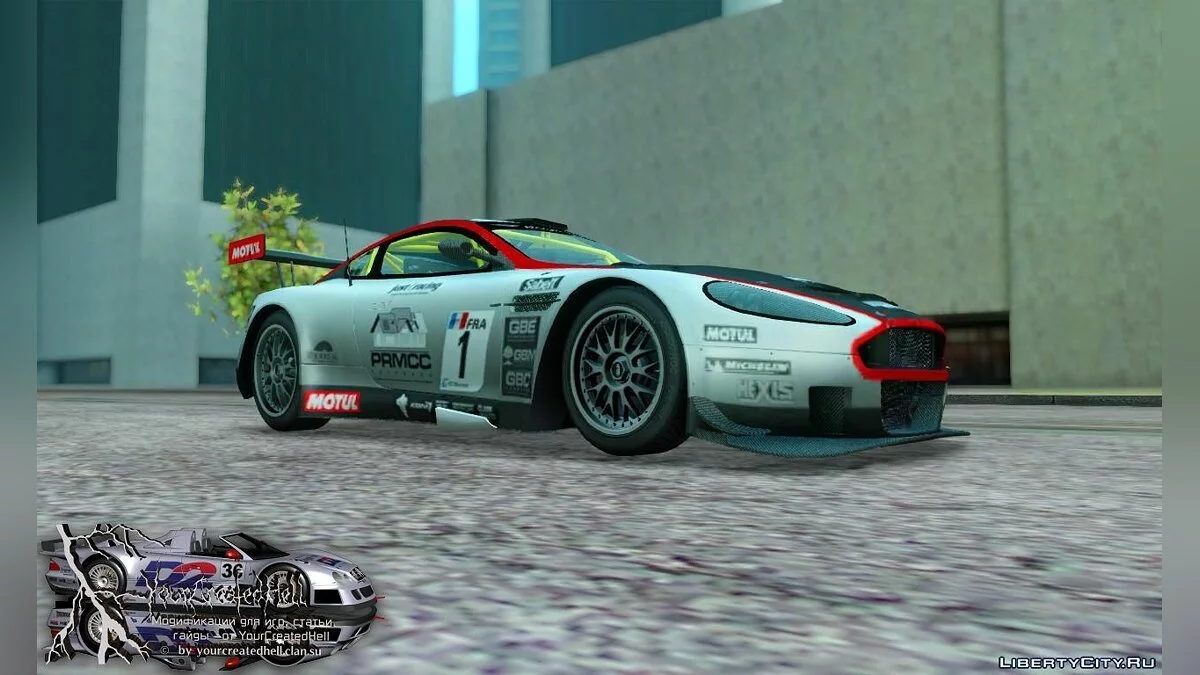 2006 Aston Martin Racing DBRS9 GT3 v1.0.6 / GTA San Andreas