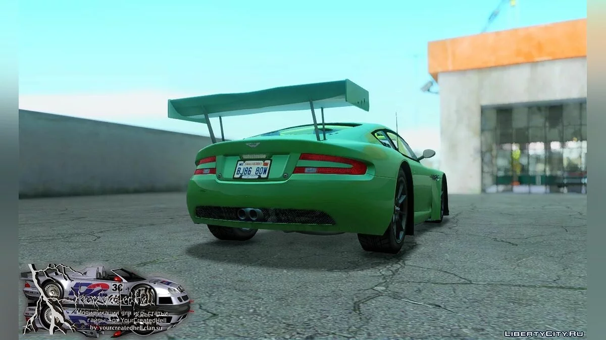 2006 Aston Martin Racing DBRS9 GT3 v1.0.6 / GTA San Andreas