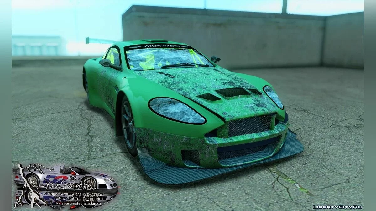 2006 Aston Martin Racing DBRS9 GT3 v1.0.6 / GTA San Andreas