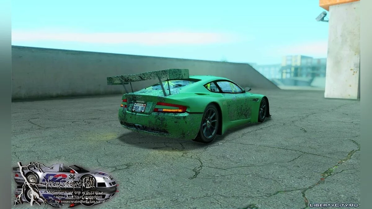 2006 Aston Martin Racing DBRS9 GT3 v1.0.6 / GTA San Andreas