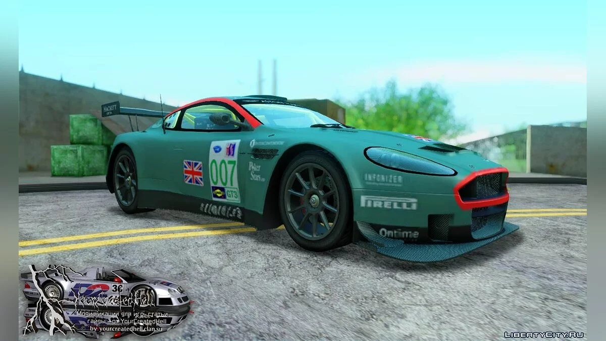 2006 Aston Martin Racing DBRS9 GT3 v1.0.6 / GTA San Andreas