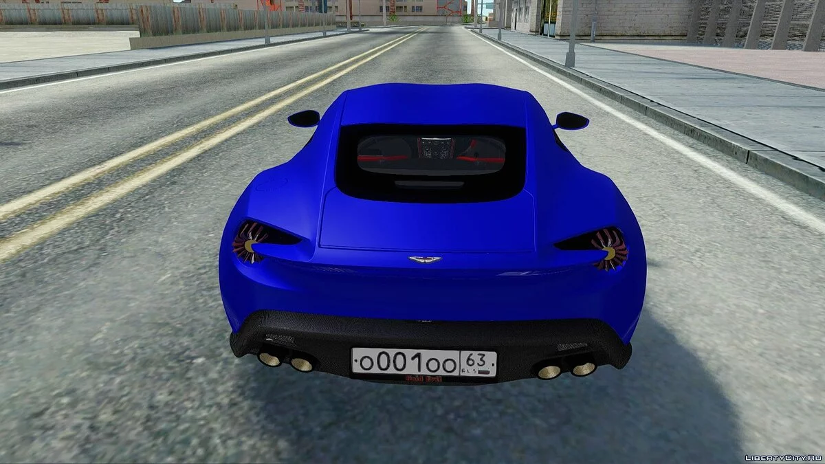 Aston Martin Vanquish Zagato / جي تي إيه سان أندرياس
