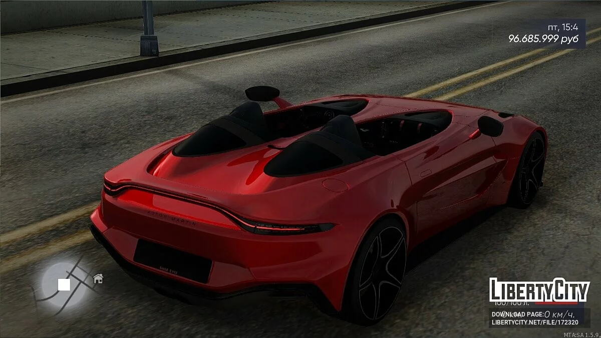 Aston Martin Speedster 2021 / GTA San Andreas
