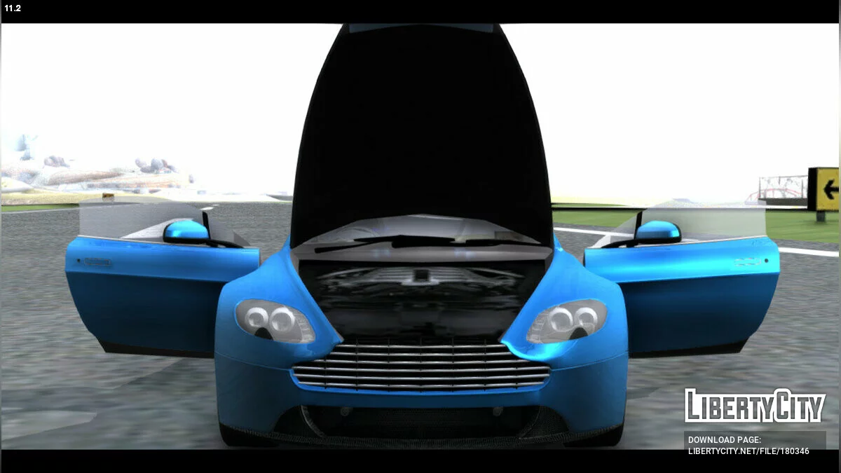 Aston Martin V12 Vantage / GTA San Andreas