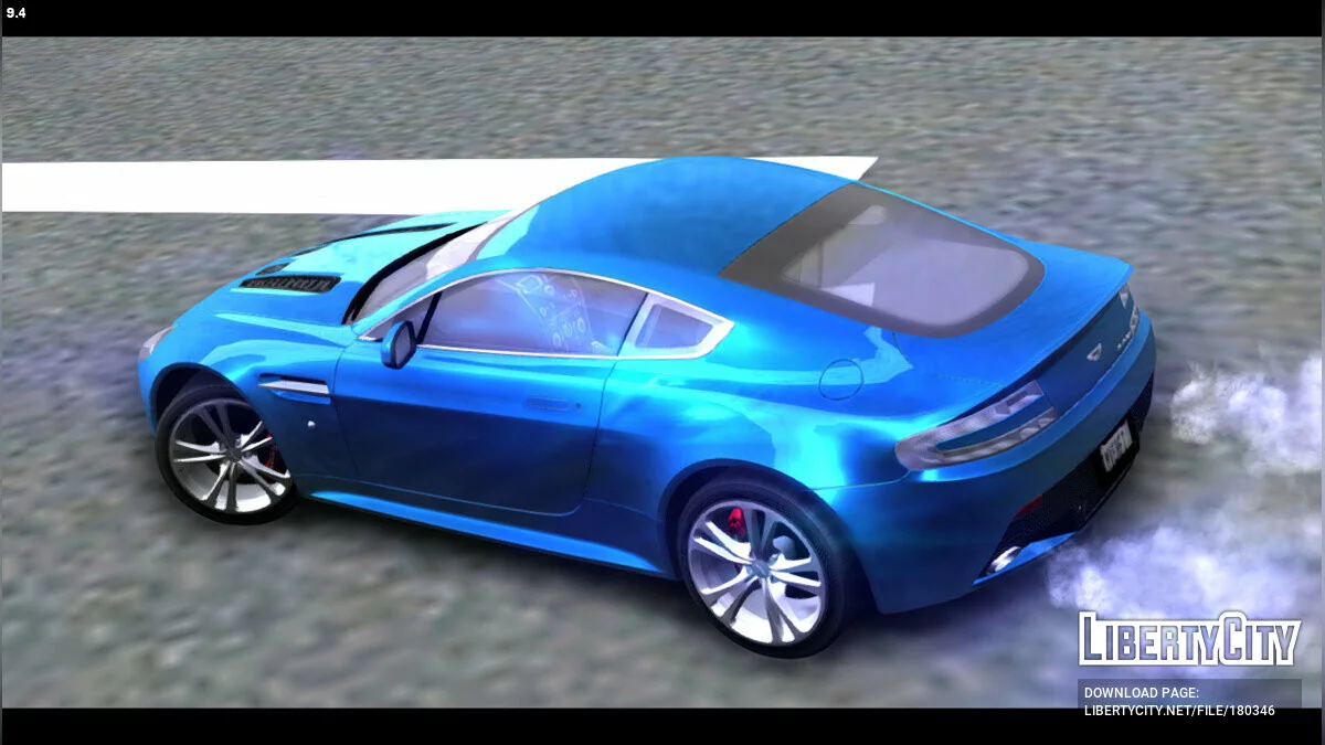 Aston Martin V12 Vantage / GTA San Andreas
