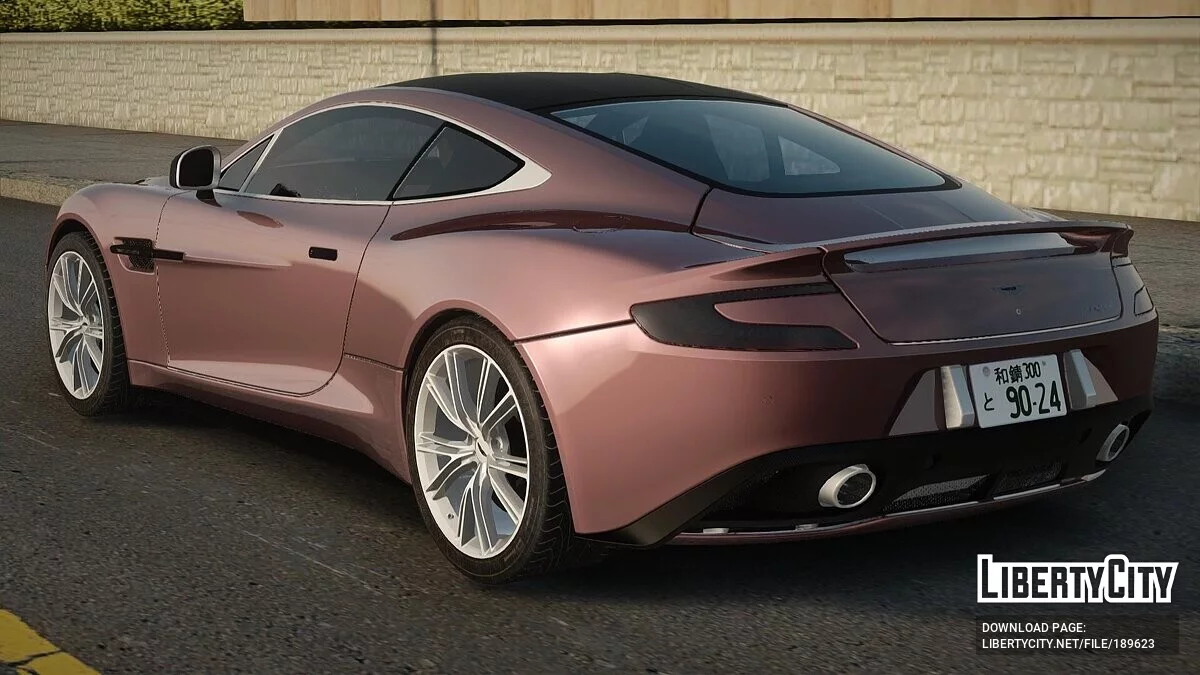 2012 Aston Martin Vanquish / GTA San Andreas