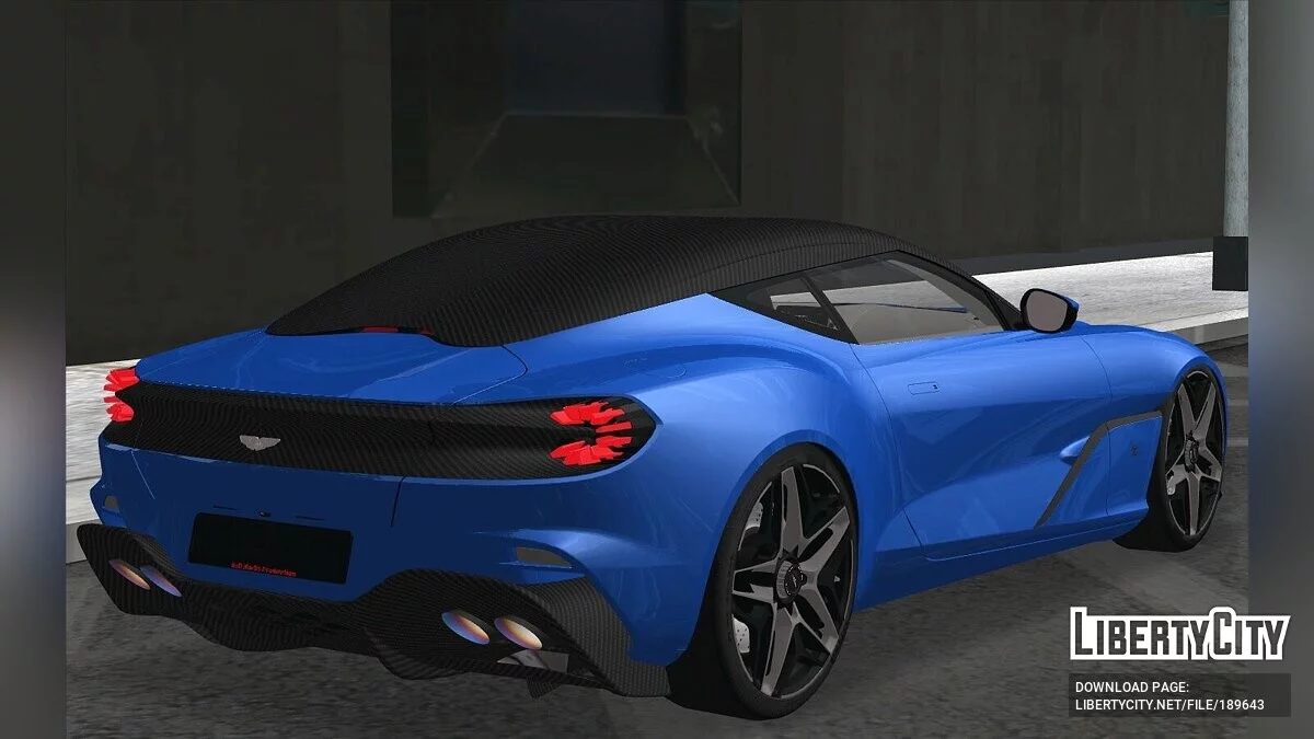 Aston Martin DBS Zagato / GTA San Andreas
