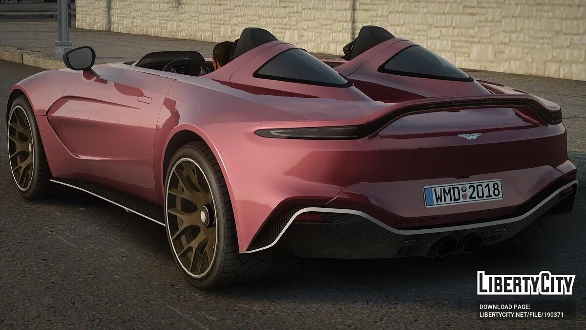Aston Martin V12 Speedster 2021 v1.0 / GTA San Andreas