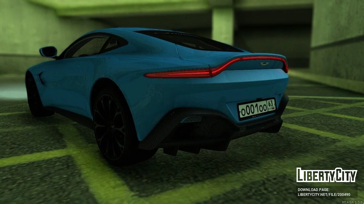 Aston Martin Vantage 2018 / GTA San Andreas