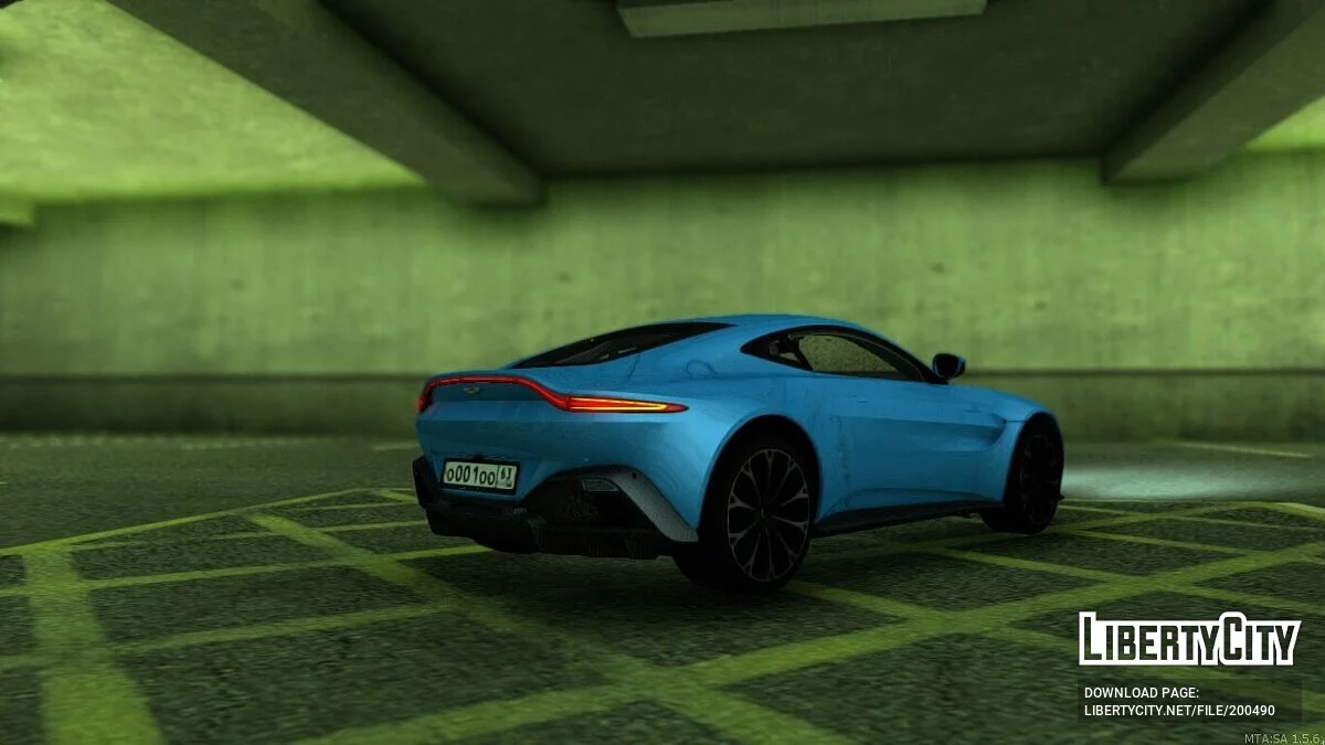 Aston Martin Vantage 2018 / GTA San Andreas