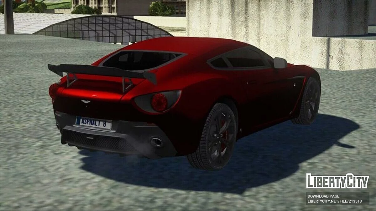 Aston Martin V12 Zagato 2012 / GTA San Andreas