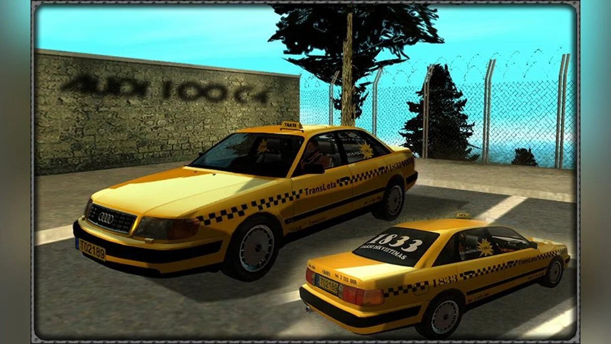 Taxi Audi 100 C4 / GTA San Andreas