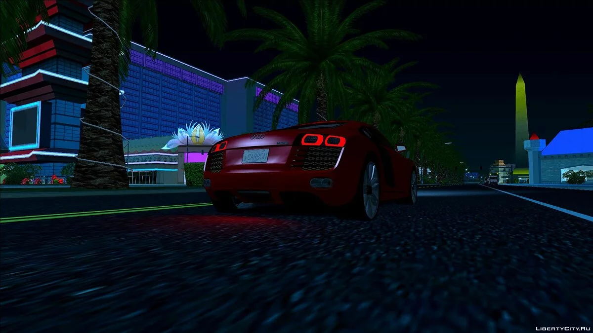 AUDI R8 Le Mans Налаштовуваний / GTA San Andreas