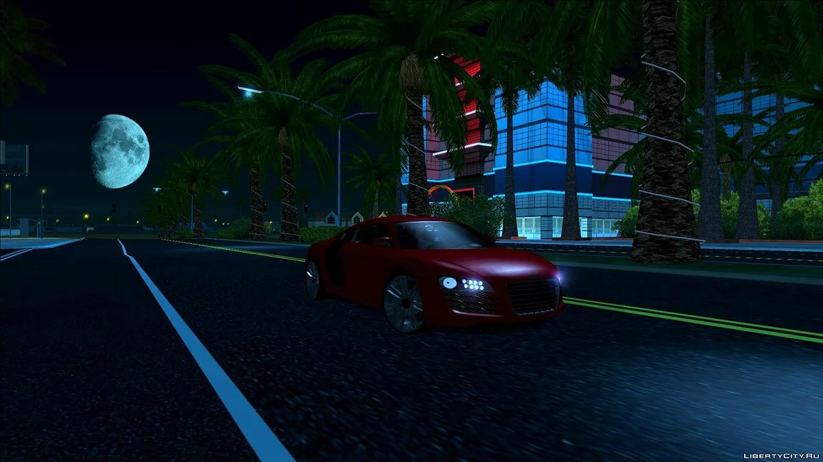 AUDI R8 Le Mans Налаштовуваний / GTA San Andreas