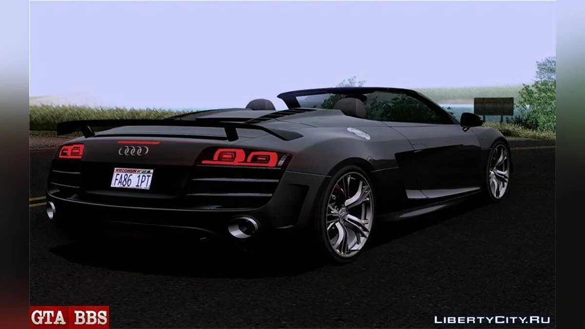 2012 Audi R8 GT Spyder / GTA San Andreas