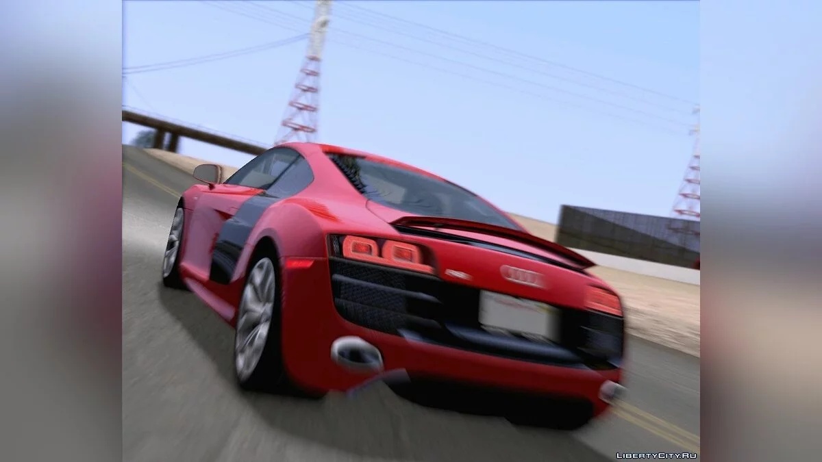 أودي R8 V10 2010 / جي تي إيه سان أندرياس