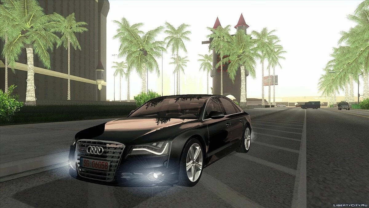 2012 Audi S8 [ImVehFt] v1.1 / GTA San Andreas
