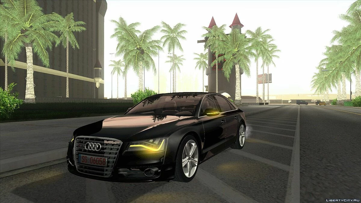 2012 Audi S8 [ImVehFt] v1.1 / GTA San Andreas