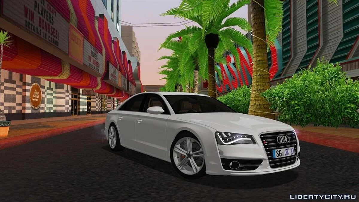 2013 Audi S8 [ImVehFt] v2.0 / GTA San Andreas
