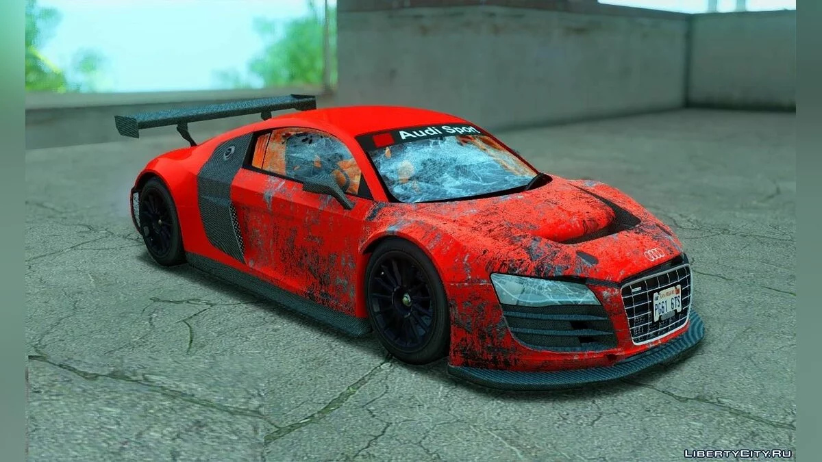 2008 Audi R8 LMS v2.0.6 / GTA San Andreas