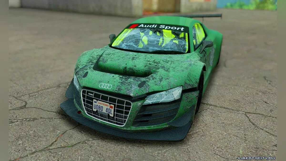 2009 Audi R8 LMS Ultra v1.0.3 / GTA San Andreas