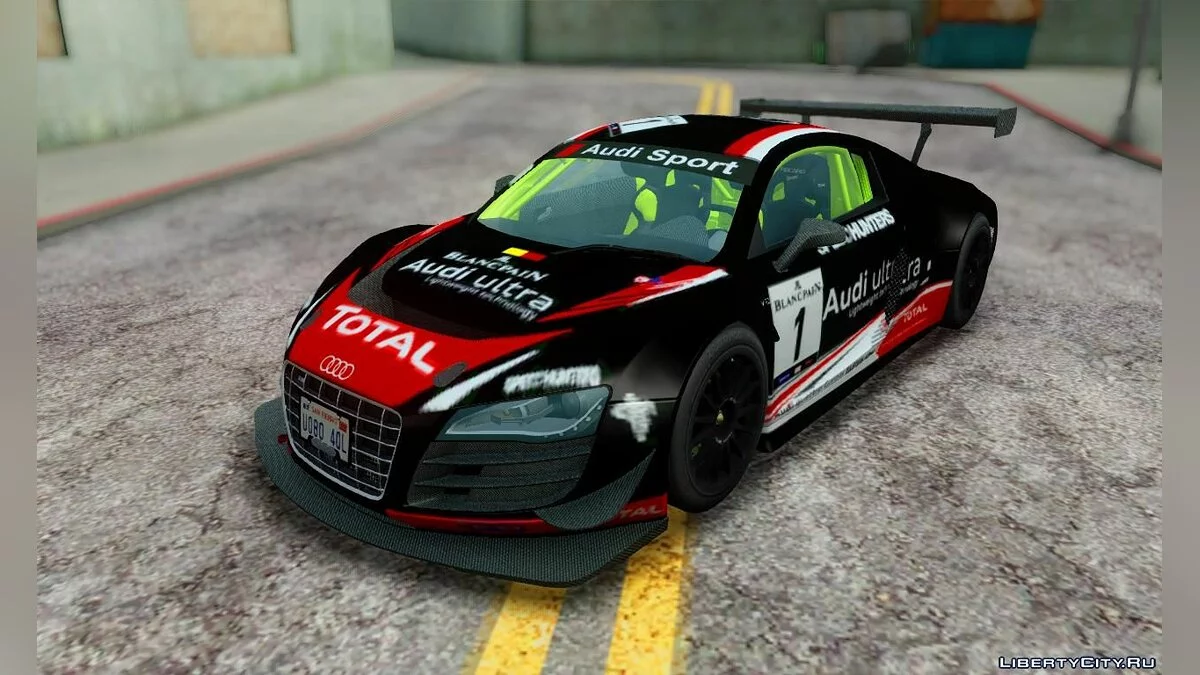 2009 Audi R8 LMS Ultra v1.0.3 / GTA San Andreas