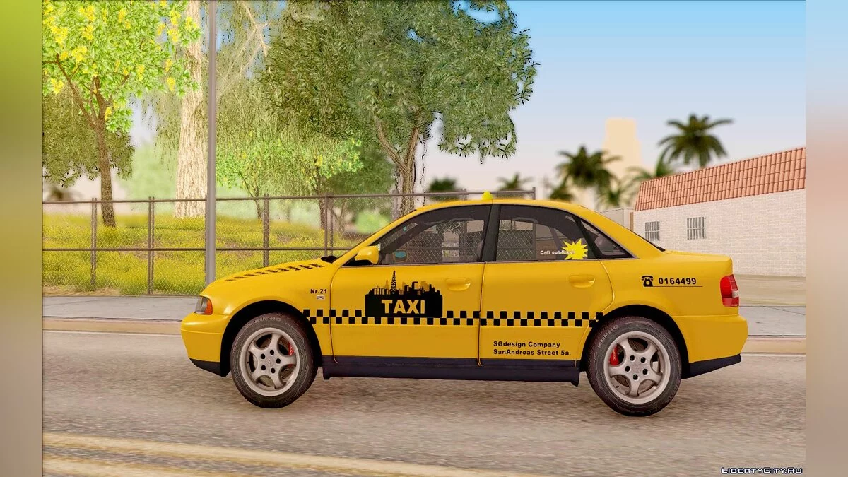Audi A4 1.9 TDI Taxi / GTA San Andreas